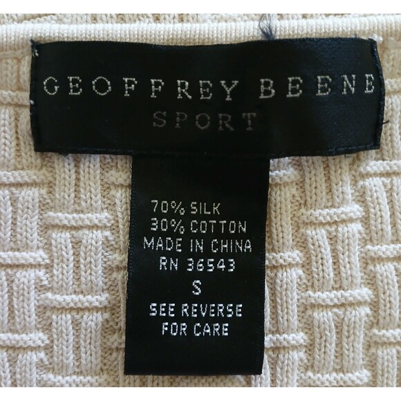 Geoffrey Beene Sport Women's Small 70% Silk Casual Modest Pullover Tank Top - Picture 10 of 12